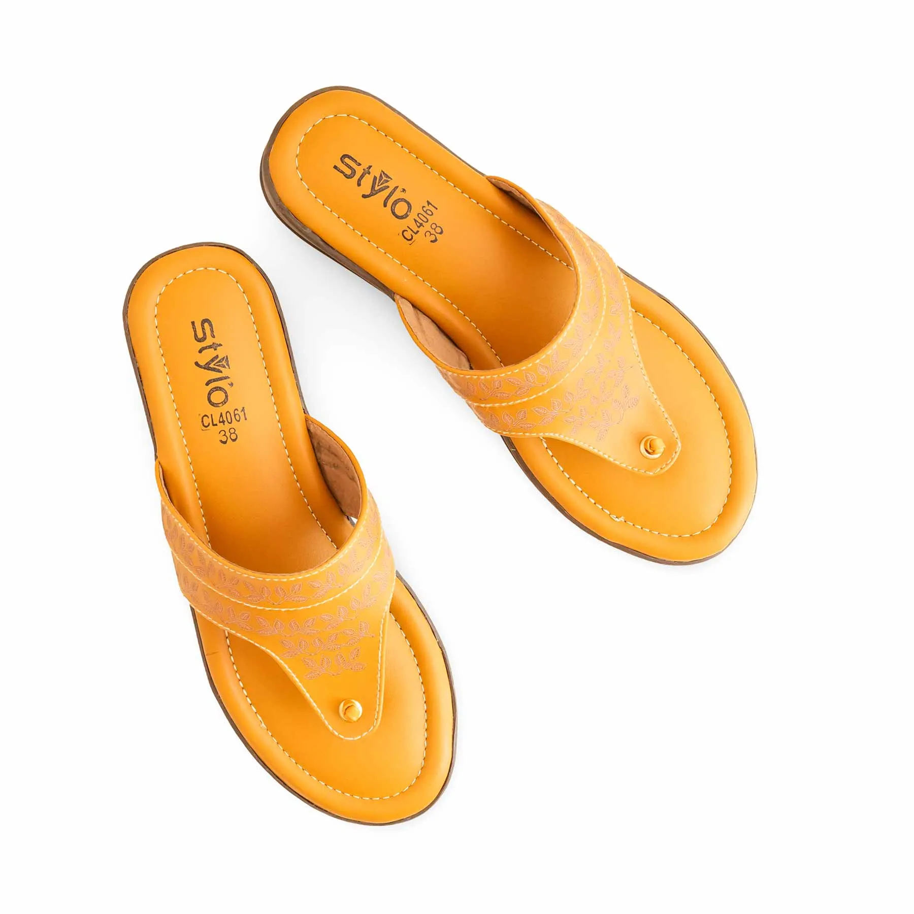 Yellow Casual Softy For Women CL4061