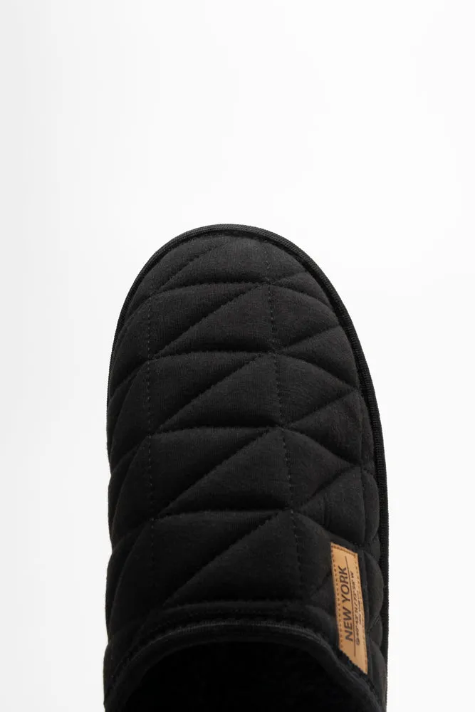 Slipper Black Vintage House Slippers