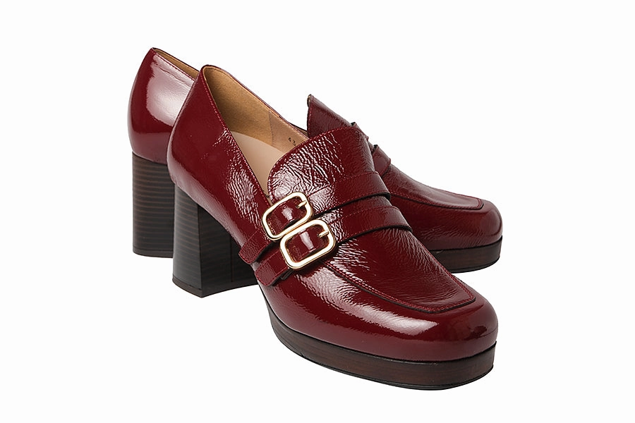 Wednesday Heeled Loafers PIE CORDELIA BERRY