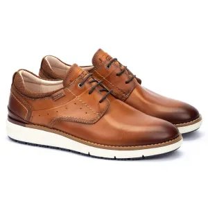 Pikolinos Manacor Brandy Leather Shoe (Men's) Clarkhill Hi Leather Casual Boots Shoes