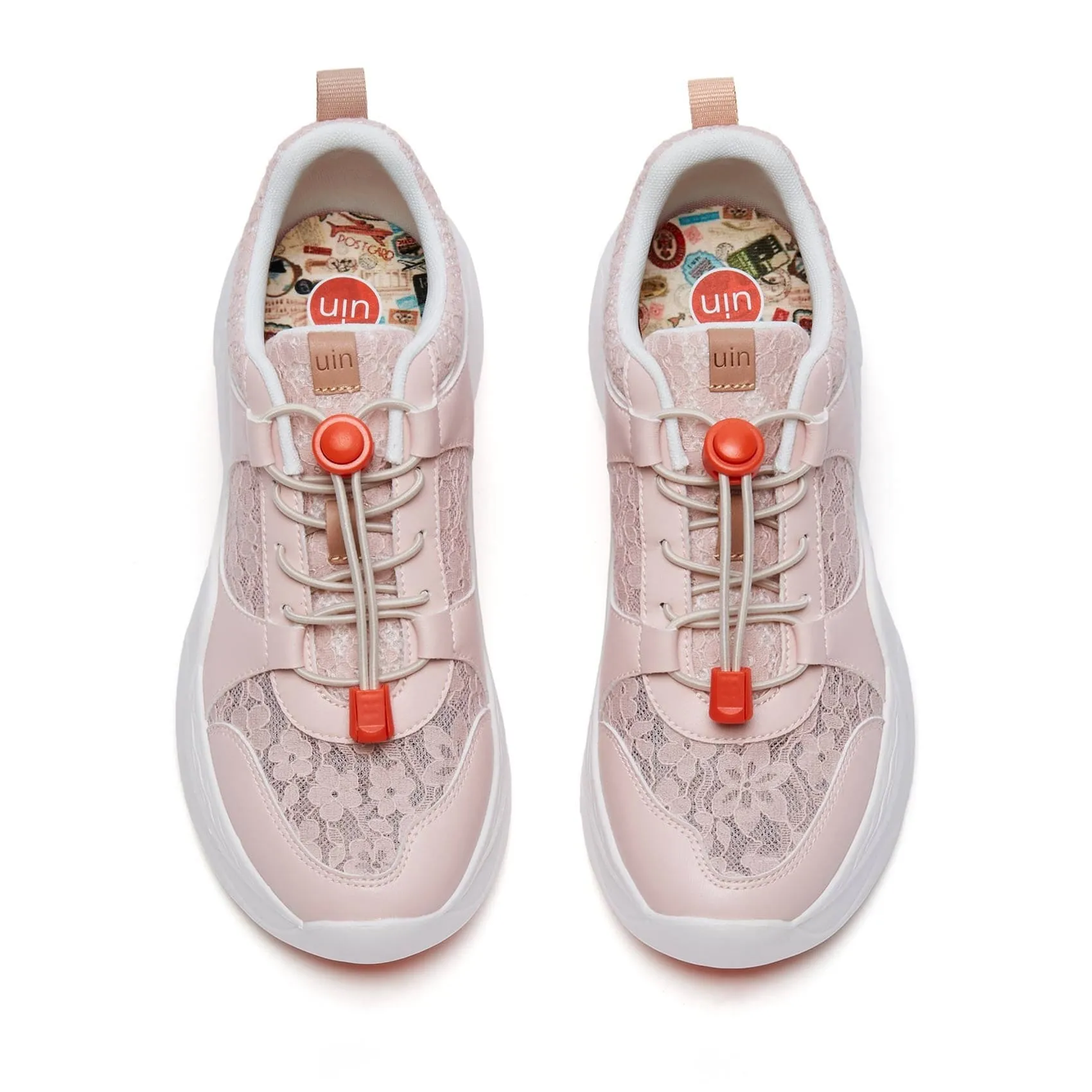 Pink Lace Palma I Women Basketball Shoes 8.5