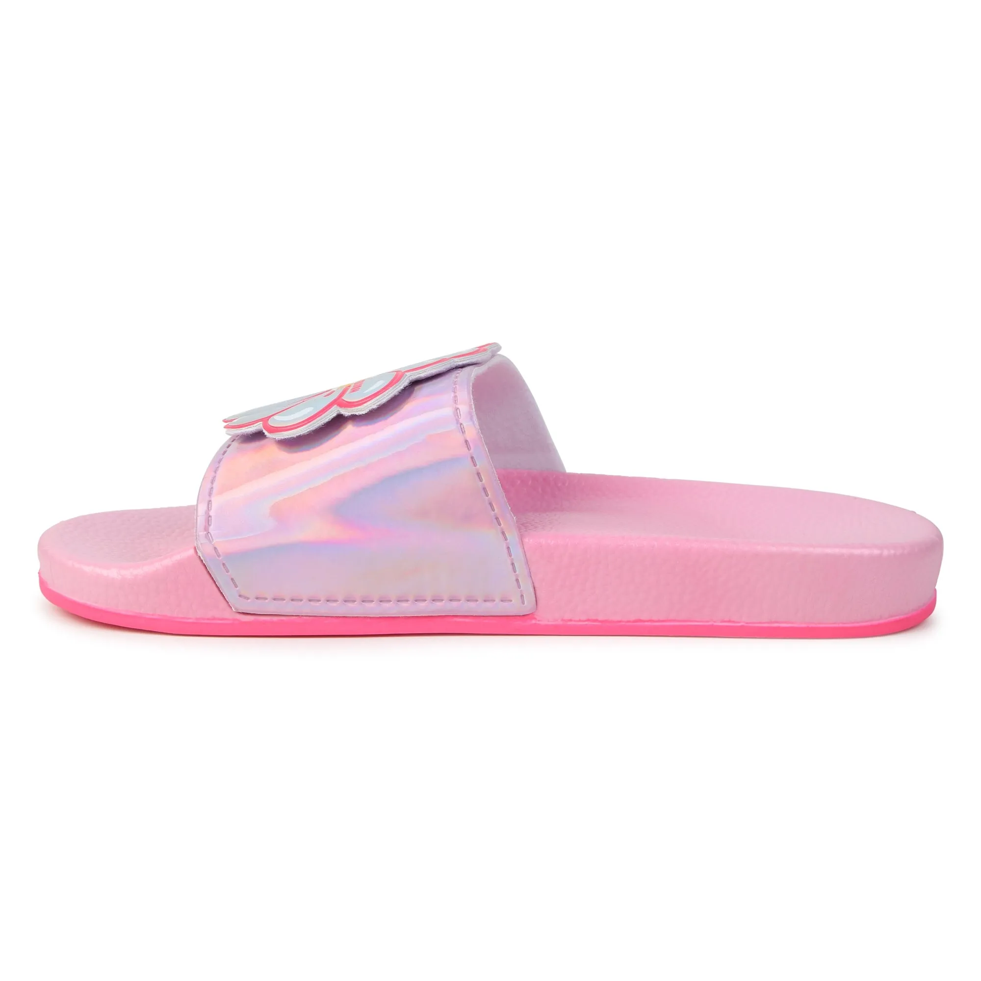 Pink Slides Casual Shoes For Big Feet