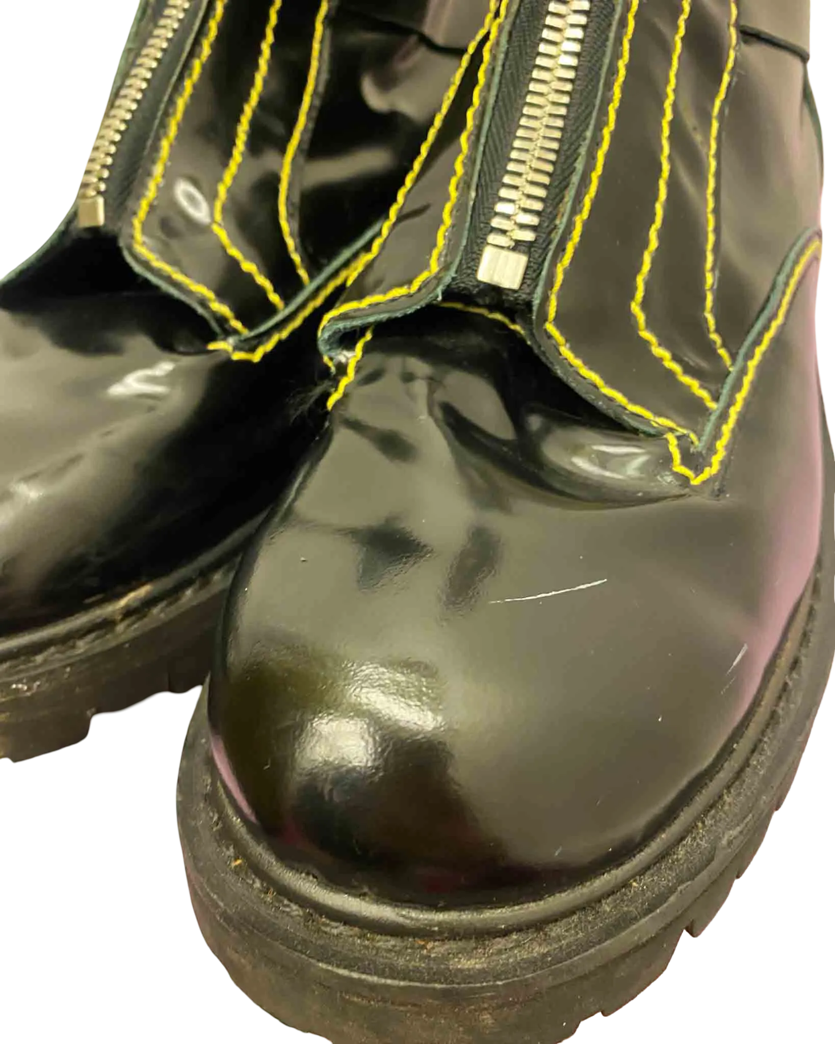 Size 39 | Heron Preston Patent Leather Boots Boots For Upland Hunting