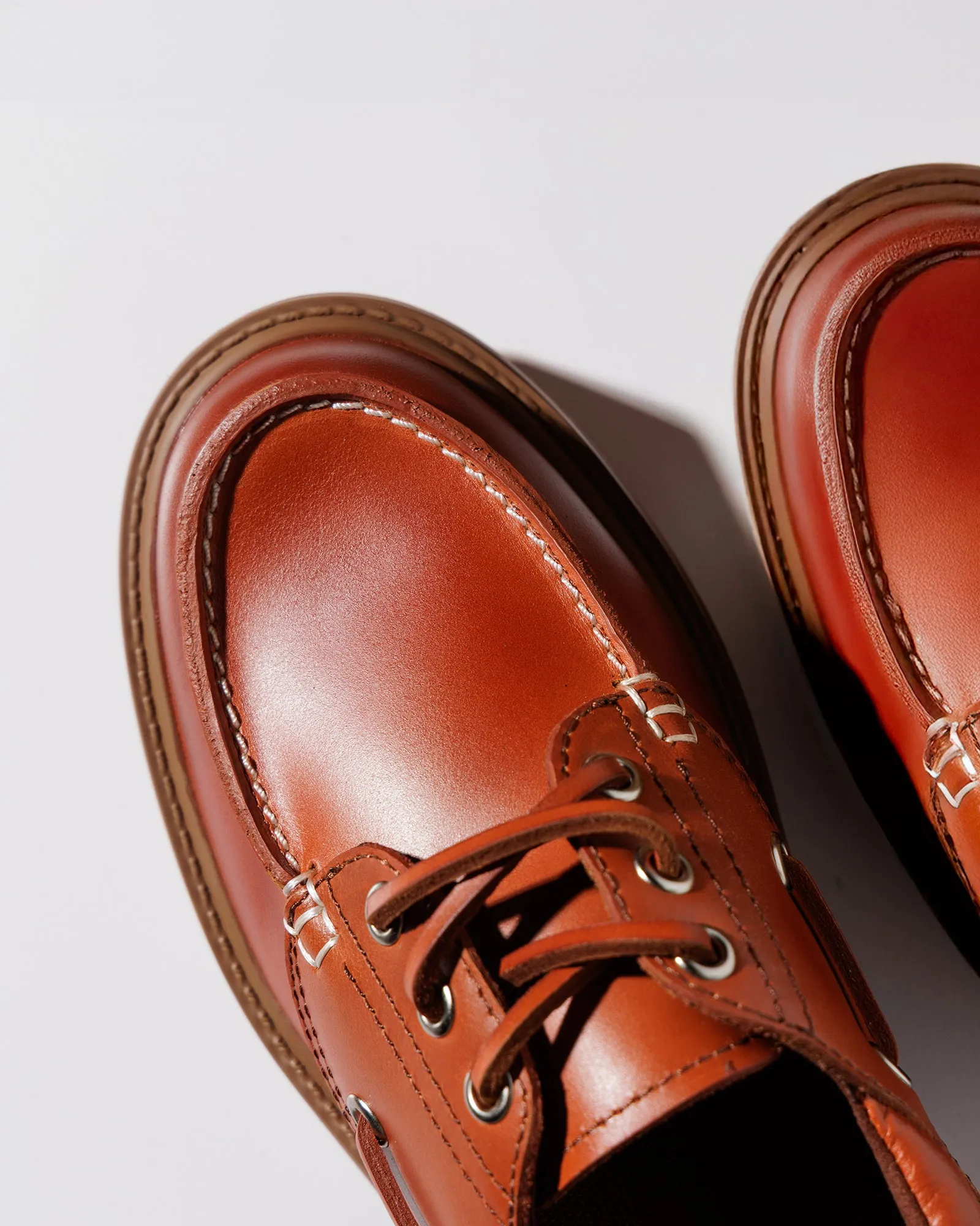 Crushed T Tan Leather Miu Miu Loafers Sale