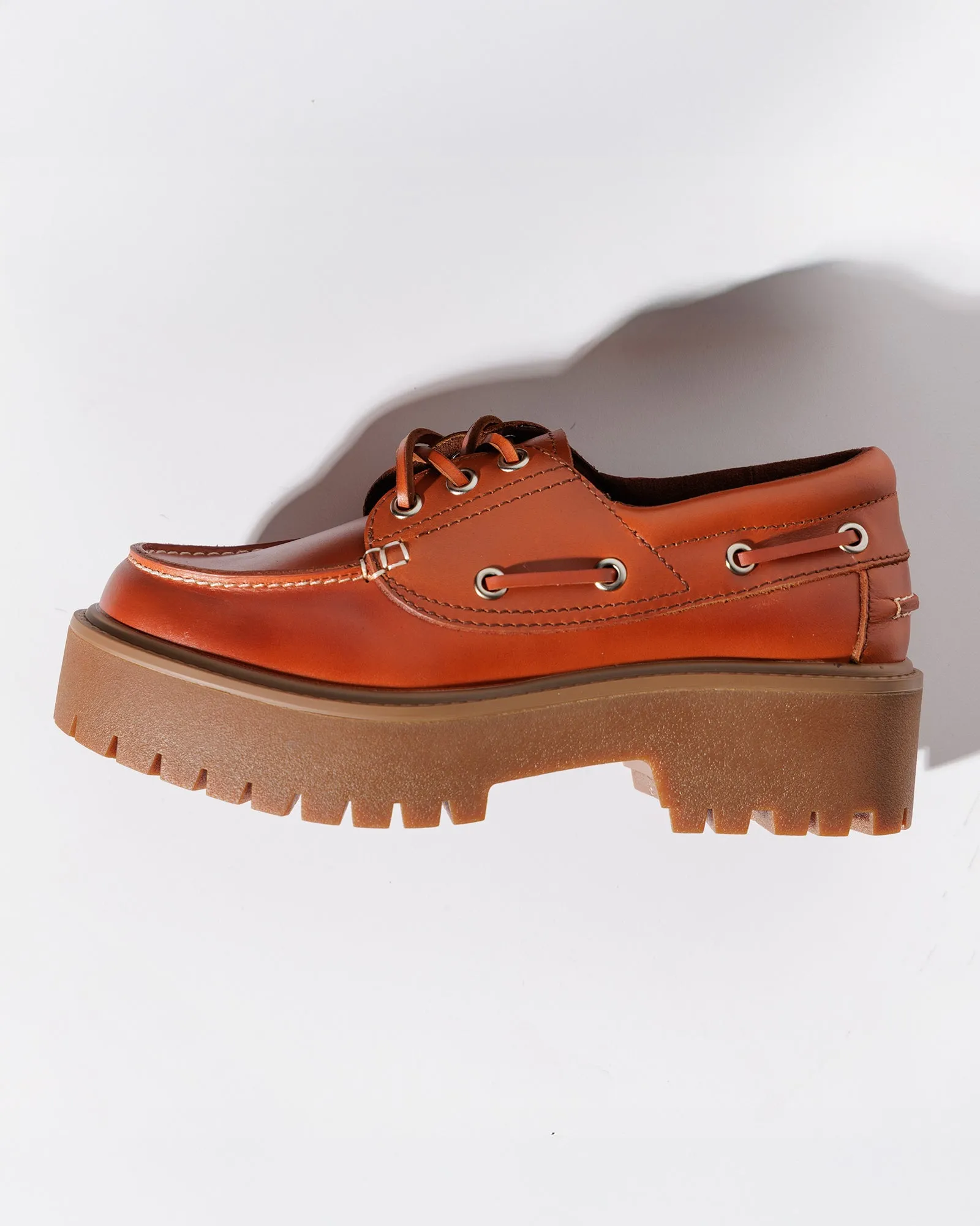 Crushed T Tan Leather Aerosole Loafers