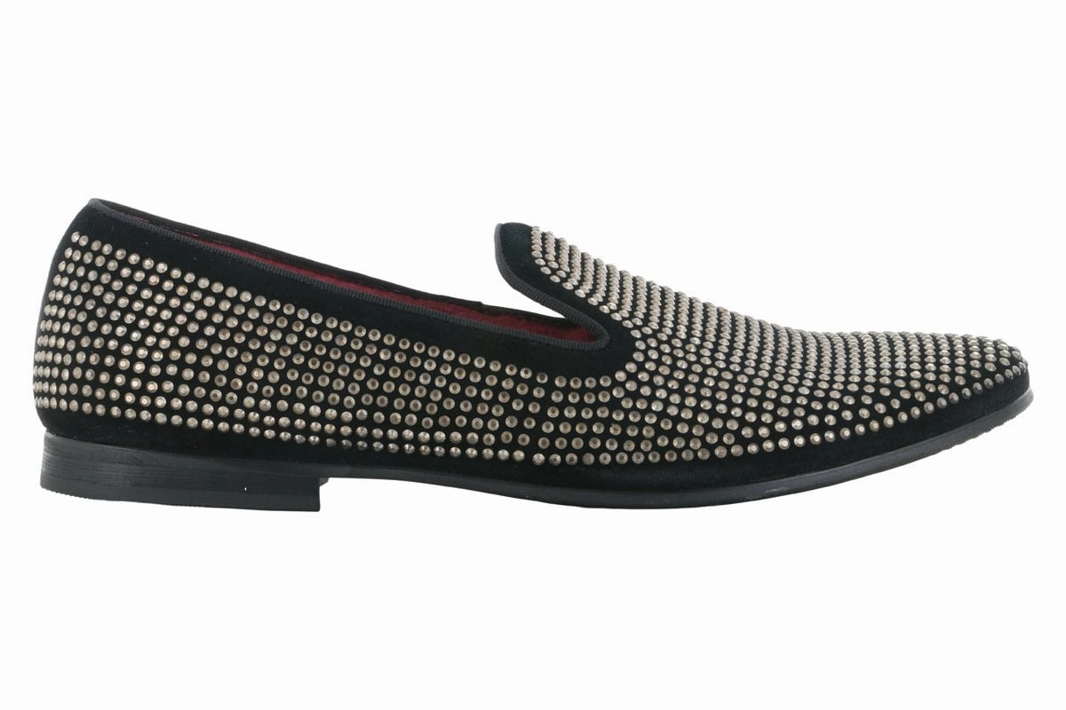 Steve Madden Caviarr Silver Rhinestone Loafer Sneakers Shoes To Wear With Dresses