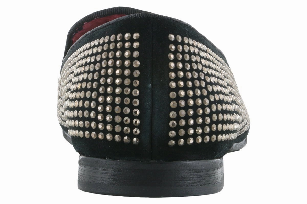 Steve Madden Caviarr Silver Rhinestone Loafer Dress Shoe Stores