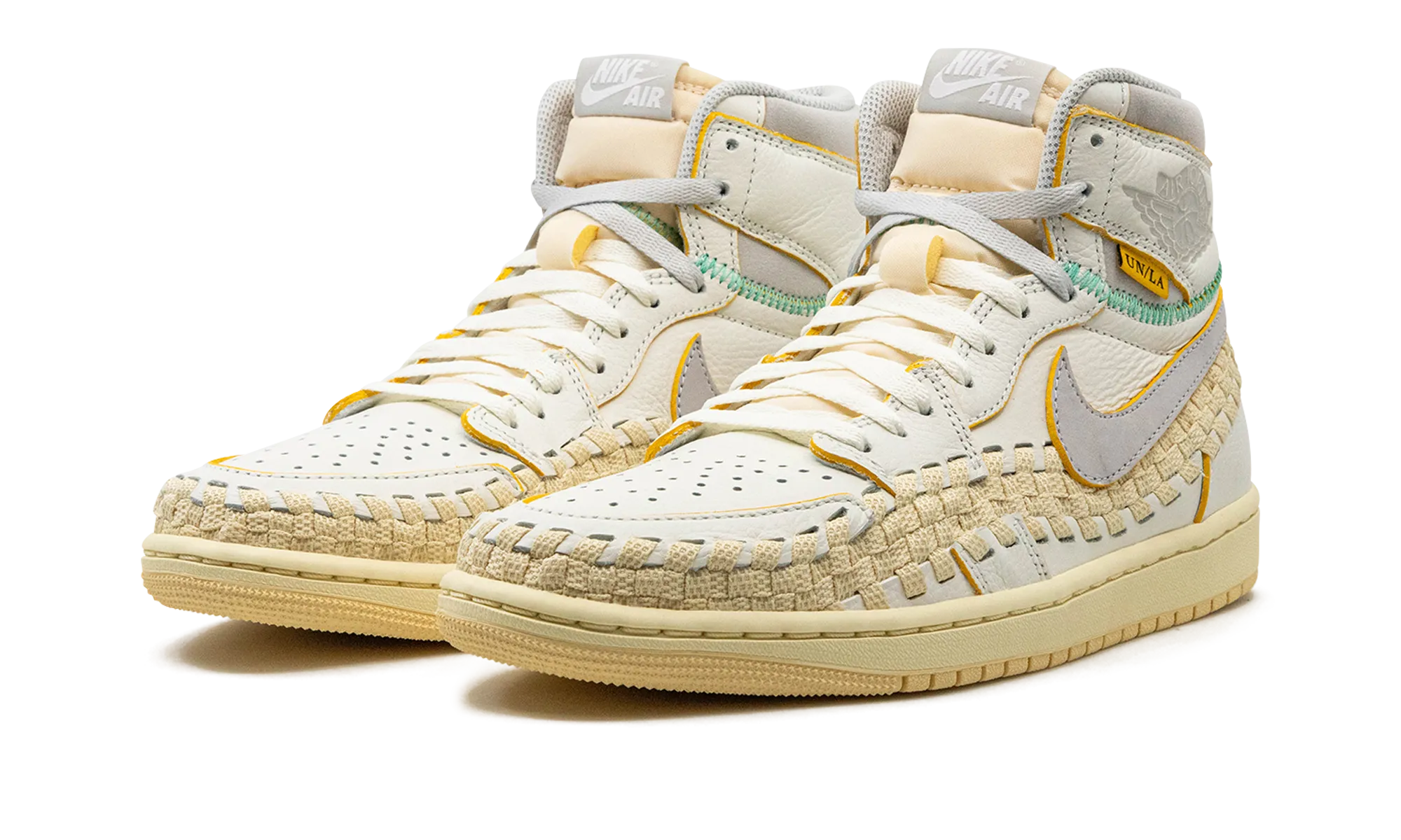 Nike Track Shoes Air Jordan 1 High OG "Union x Bephie's Beauty Supply - Woven Sail"