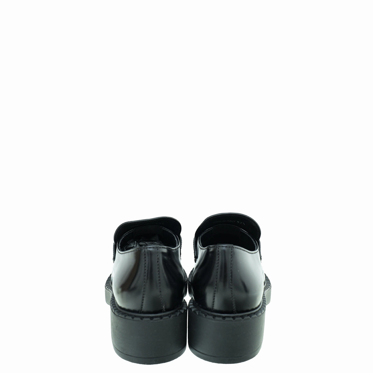 Wearing Loafers In The Winter Prada Chocolate Brushed Loafers 36.5