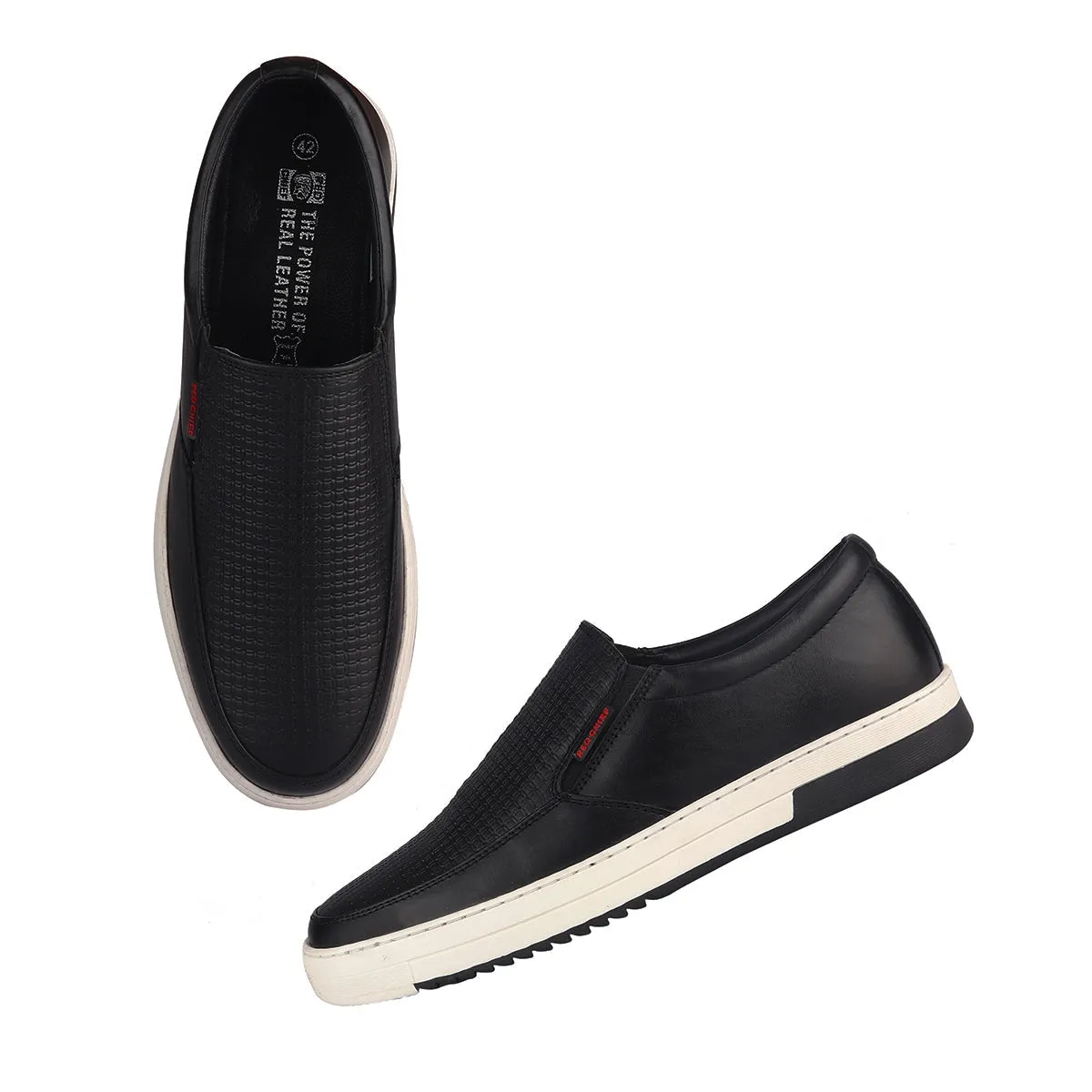 Red Chief Black Casual Shoes for Men RC3847 001 Defy Sp Casual Shoes