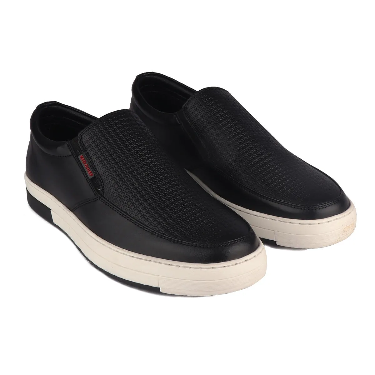 High Top Business Casual Shoes Red Chief Black Casual Shoes for Men RC3847 001