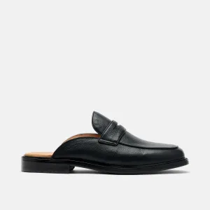 Del Mar Black Pebble Loafer Mules Vans Shoes Loafers