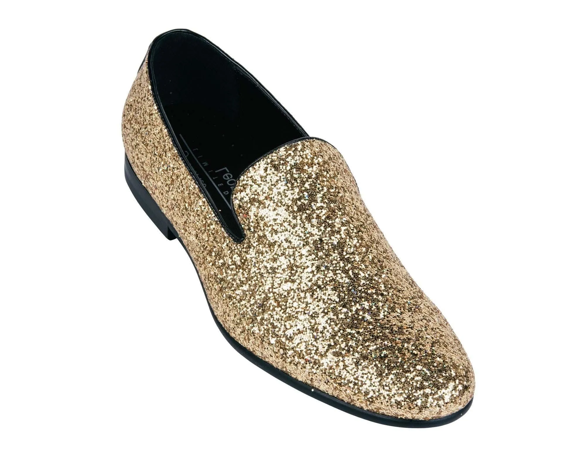 Knitting Slippers Patterns Free Gold Sparkle Slip On Men's  Shoes