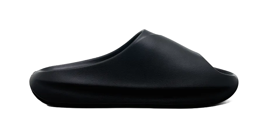 Archies Slides Rigorer Mini Shark Slide - Black Slide Slippers for Unisex