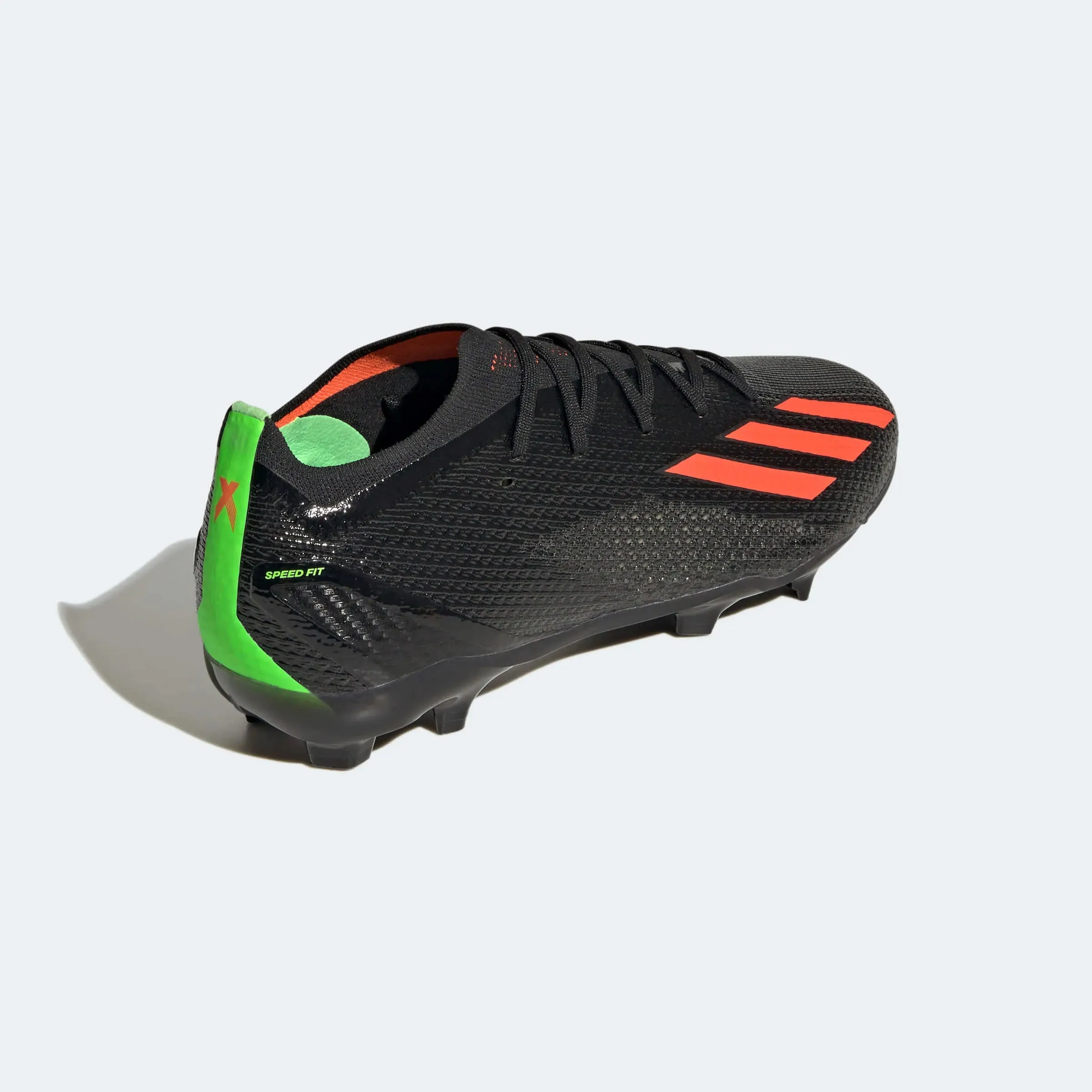 adidas X SpeedPortal .2 FG - Black-Solar Red Eqt Shoes Adidas