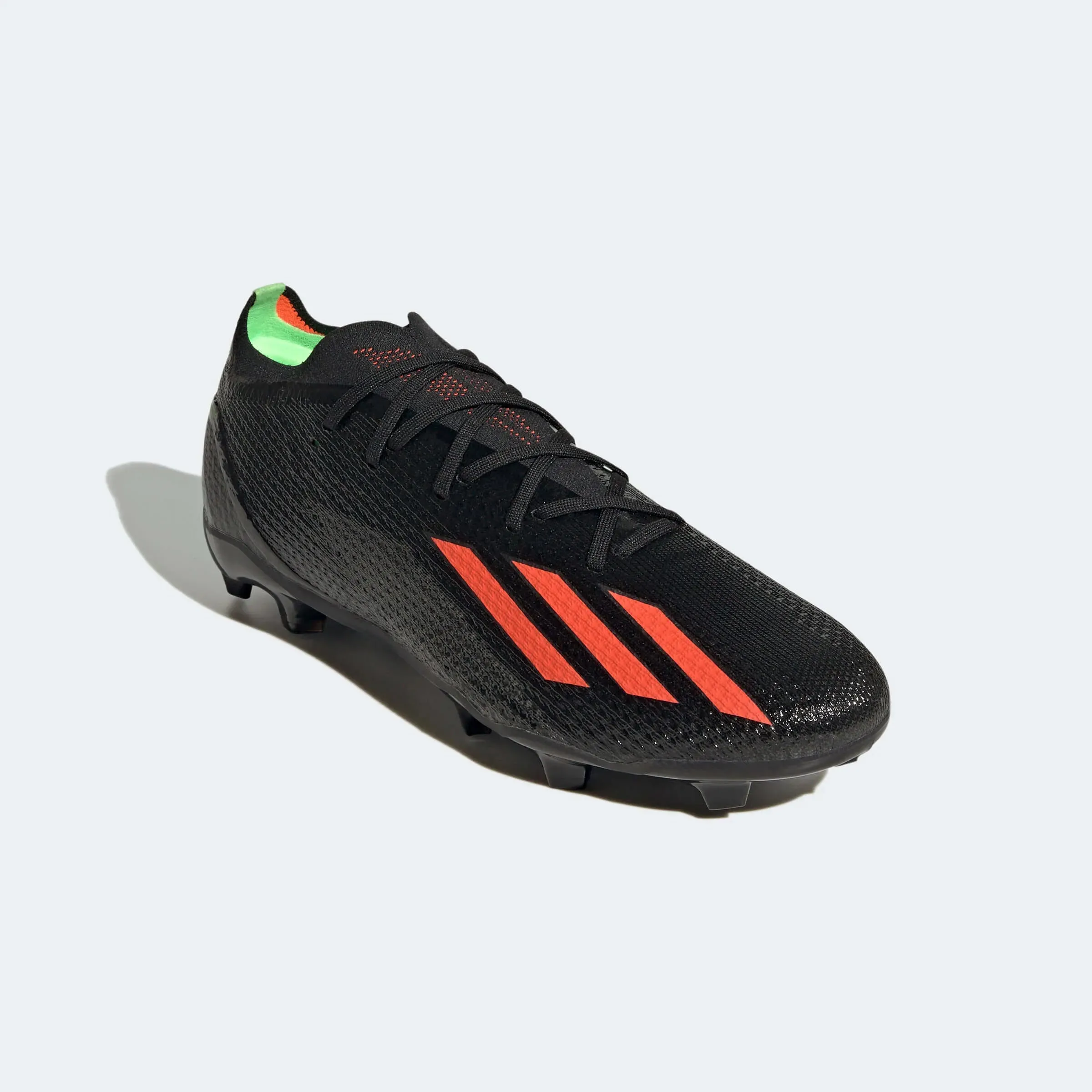 adidas X SpeedPortal .2 FG - Black-Solar Red Parley Shoes Adidas