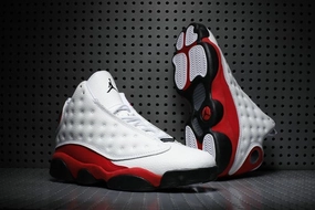 Nike Air Jordan Men 13 Chicago White/Black/Red Basketball Men Design Basketball Shoes