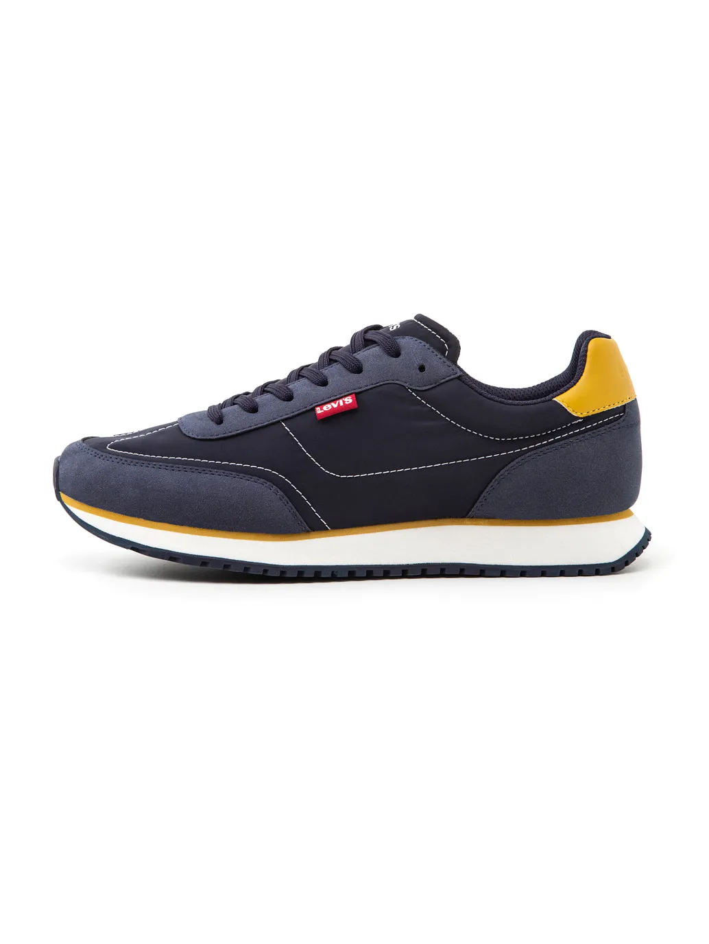 9. NULL Men's Navy Colorblock Shoes
