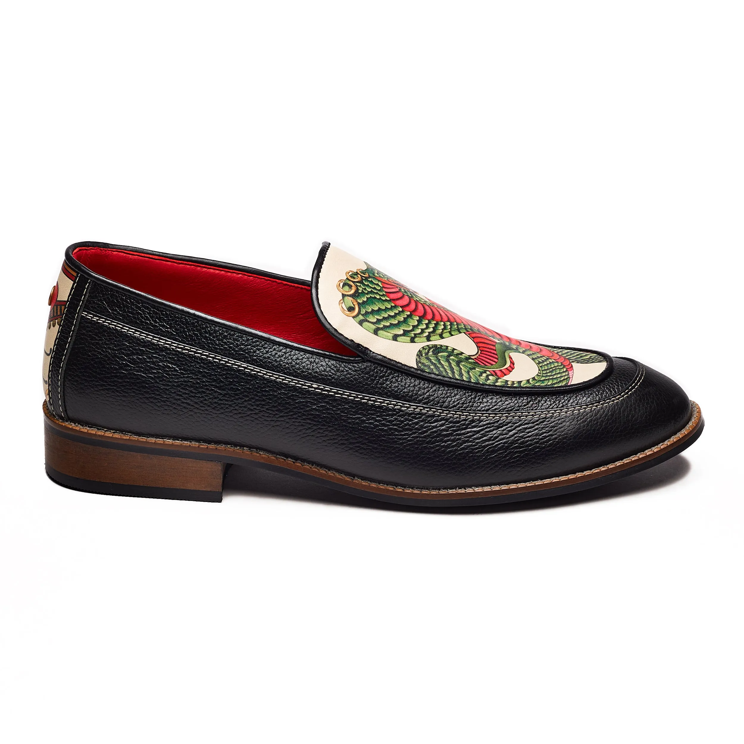 Loafers Slim  (Naag)  The Mystical Serpent Loafers Men