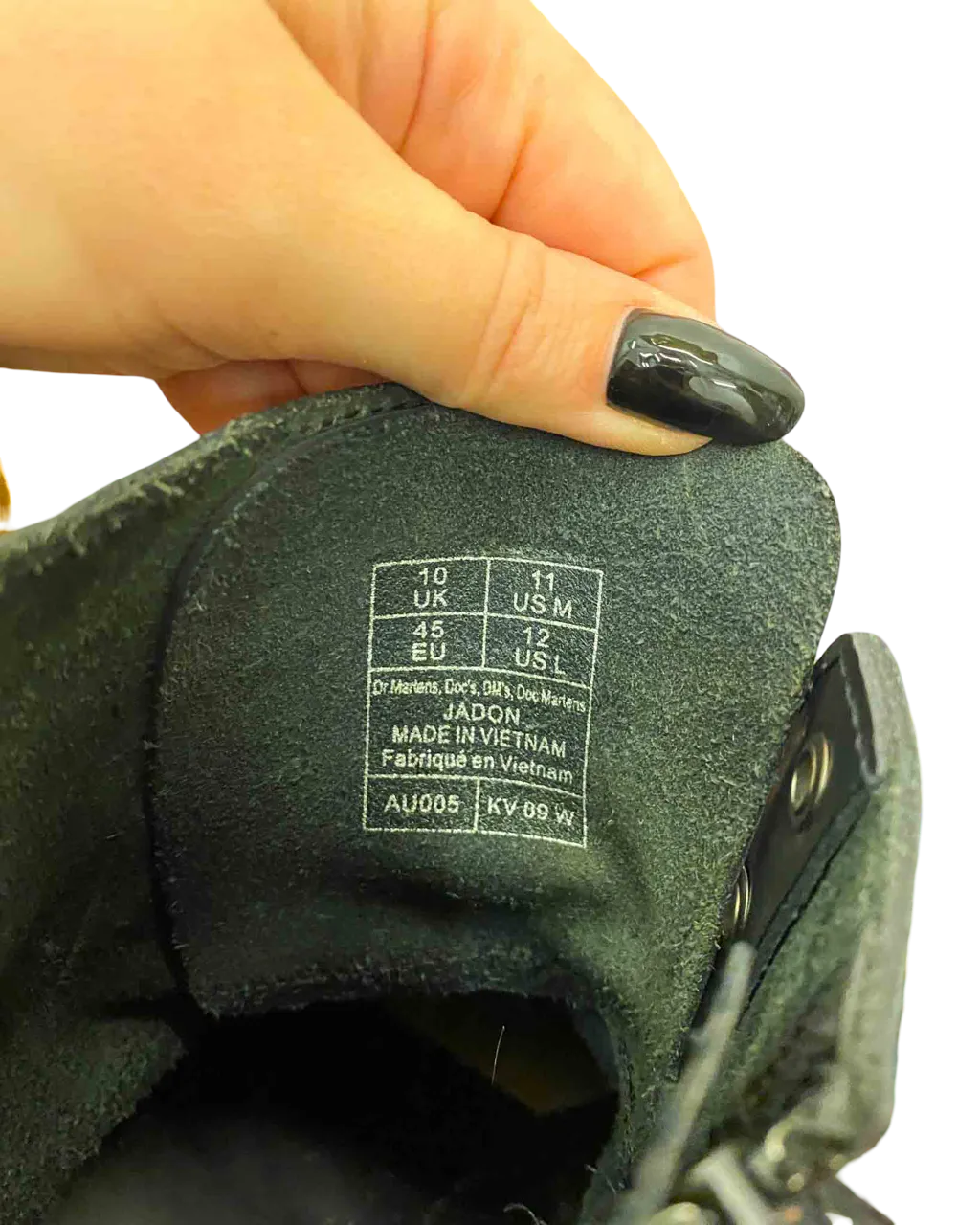 Size 45 | Dr Martens Jadon Leather Boots Cawboy Boots