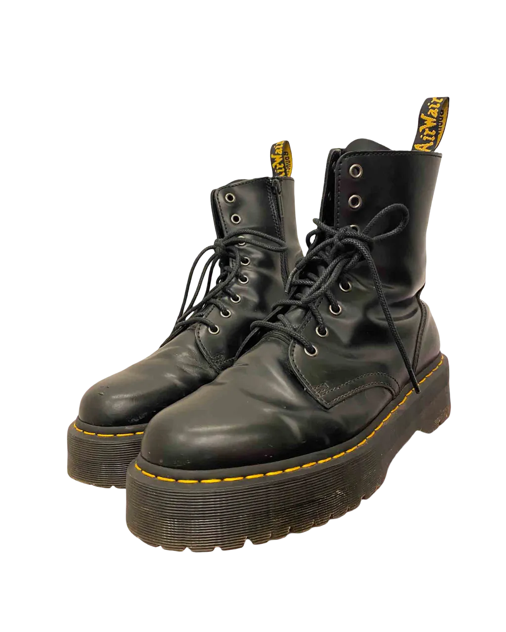 Size 45 | Dr Martens Jadon Leather Boots Cowboy Riding Boots