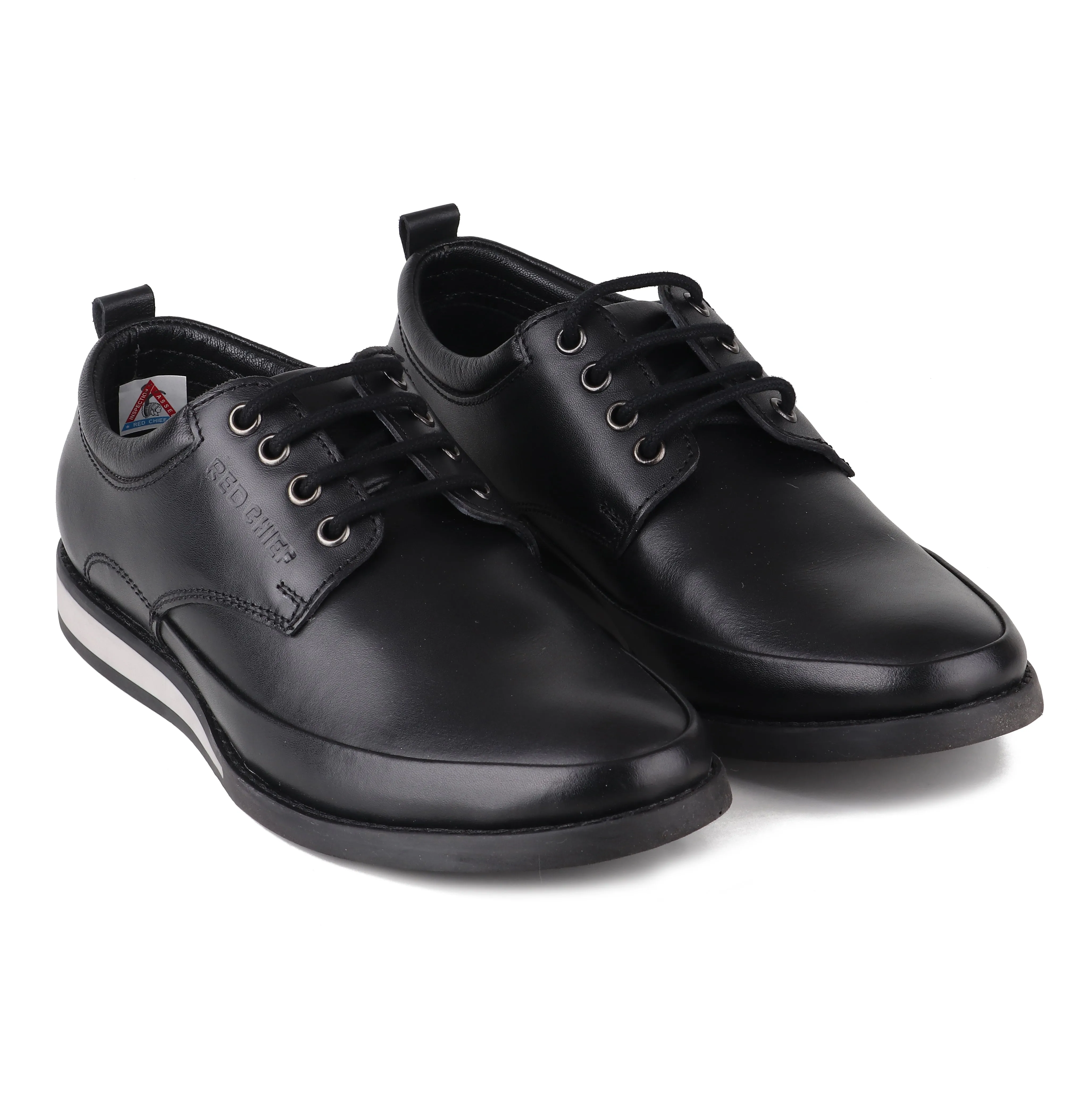 Confortable Casual Shoes Red Chief Black Casual Shoes for Men RC3485 001