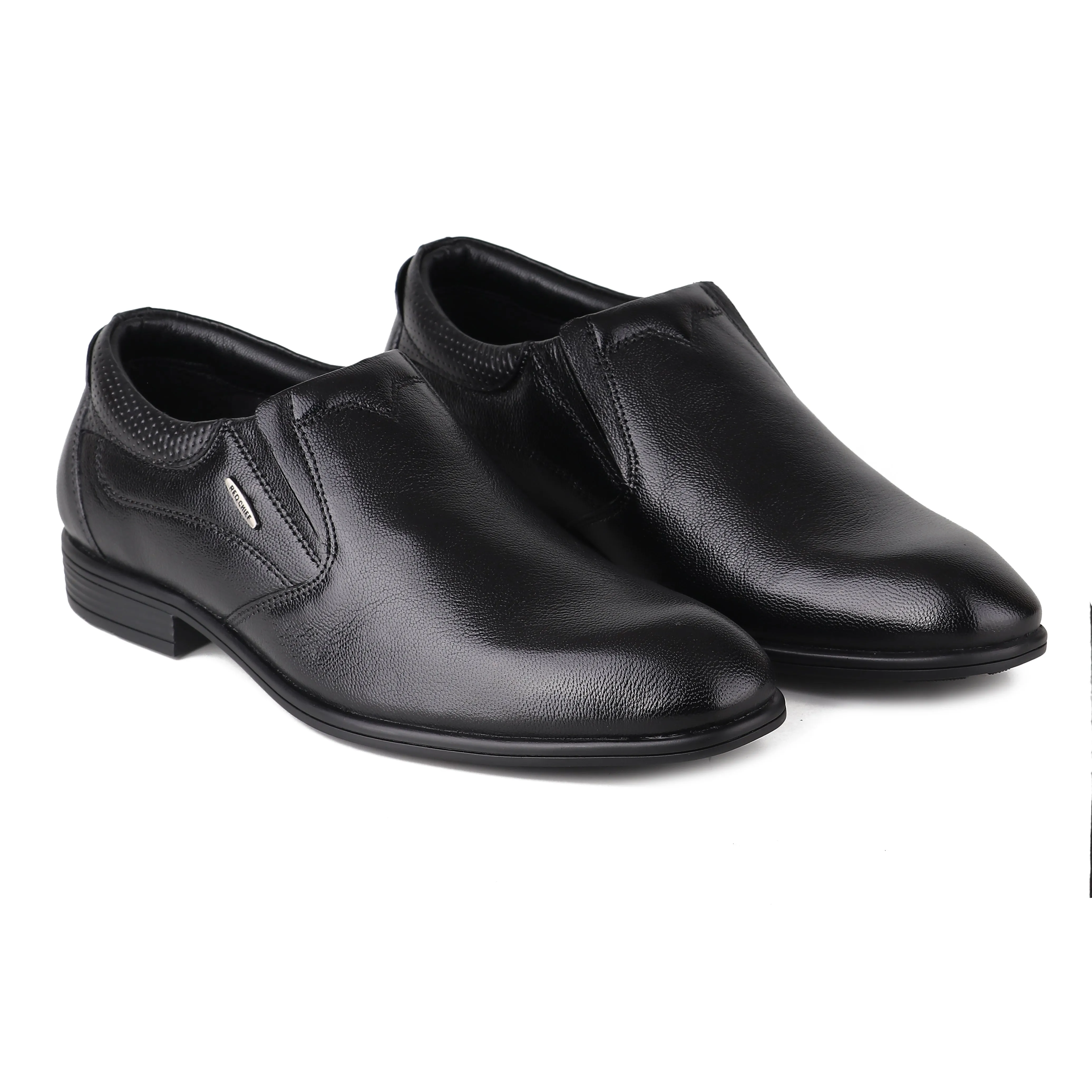 Wedding Day Shoes Flats Red Chief Black Formal Shoes for Men RC3975LR 001