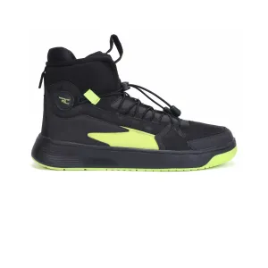 Red Chief Sports Swiftsole Black-Green Casual Shoes for Men C6002 F024 Wide Casual Dress