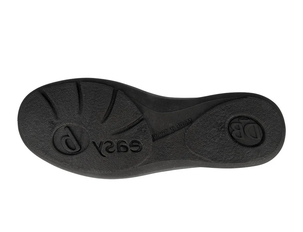 Womens Wide Fit Caroline 2 Black Slippers Banda Slides