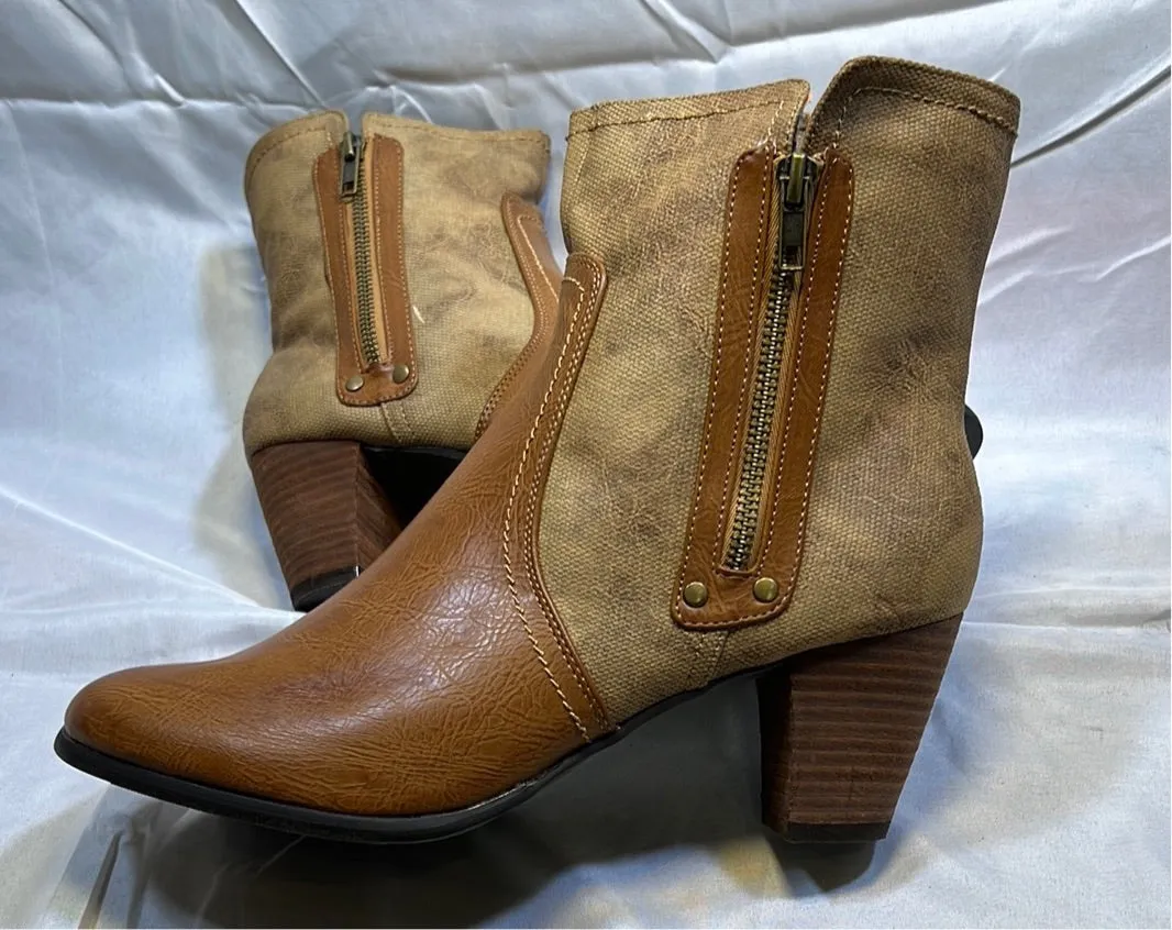 Boots Knee High Platform Gabriella Rocha  Women's  Macaria   Ankle Boot size 11M