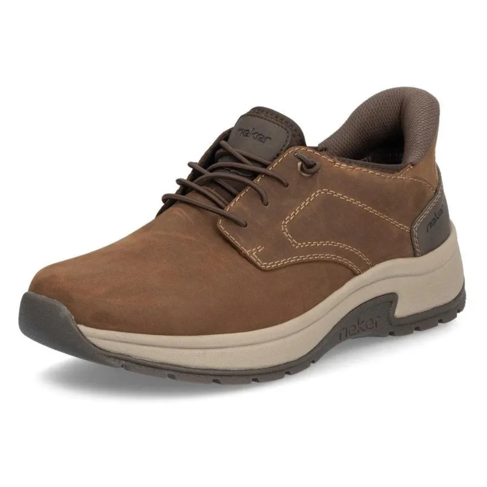 Business Casual With Shoes Rieker Bruce 50 Brown/Rusty Shoe (Men's)