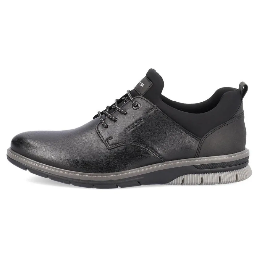 Casual Shoes With Wide Feet Rieker Dustin 54 Black Shoe (Men's)