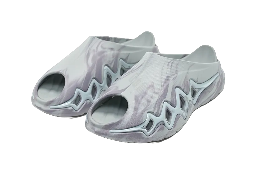 Sherpa Slides Rigorer Shark 3 Slides Grey - Grey Slide Slippers for Unisex