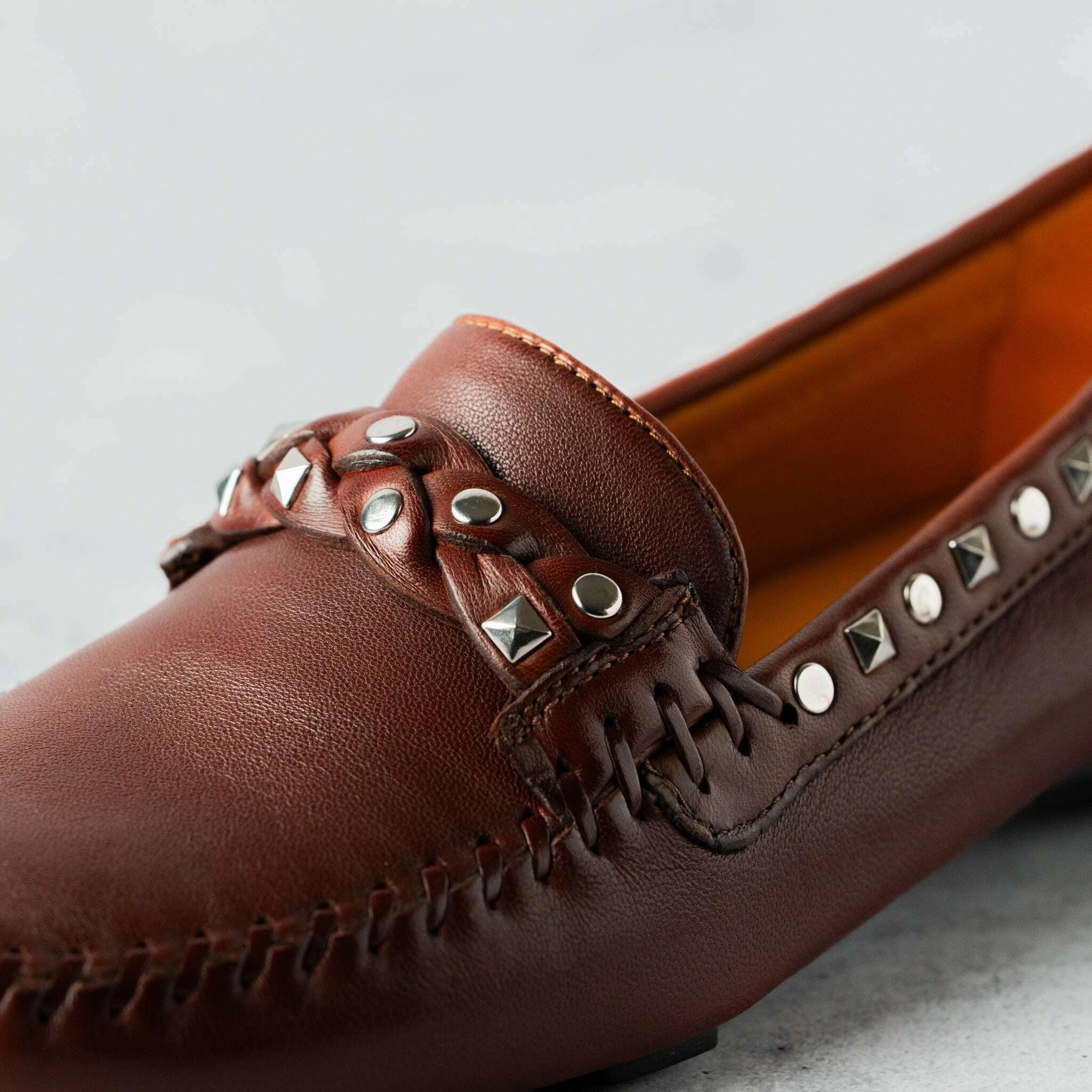 Men Loafers Robert Zur - Twisted Galaxy - Luggage