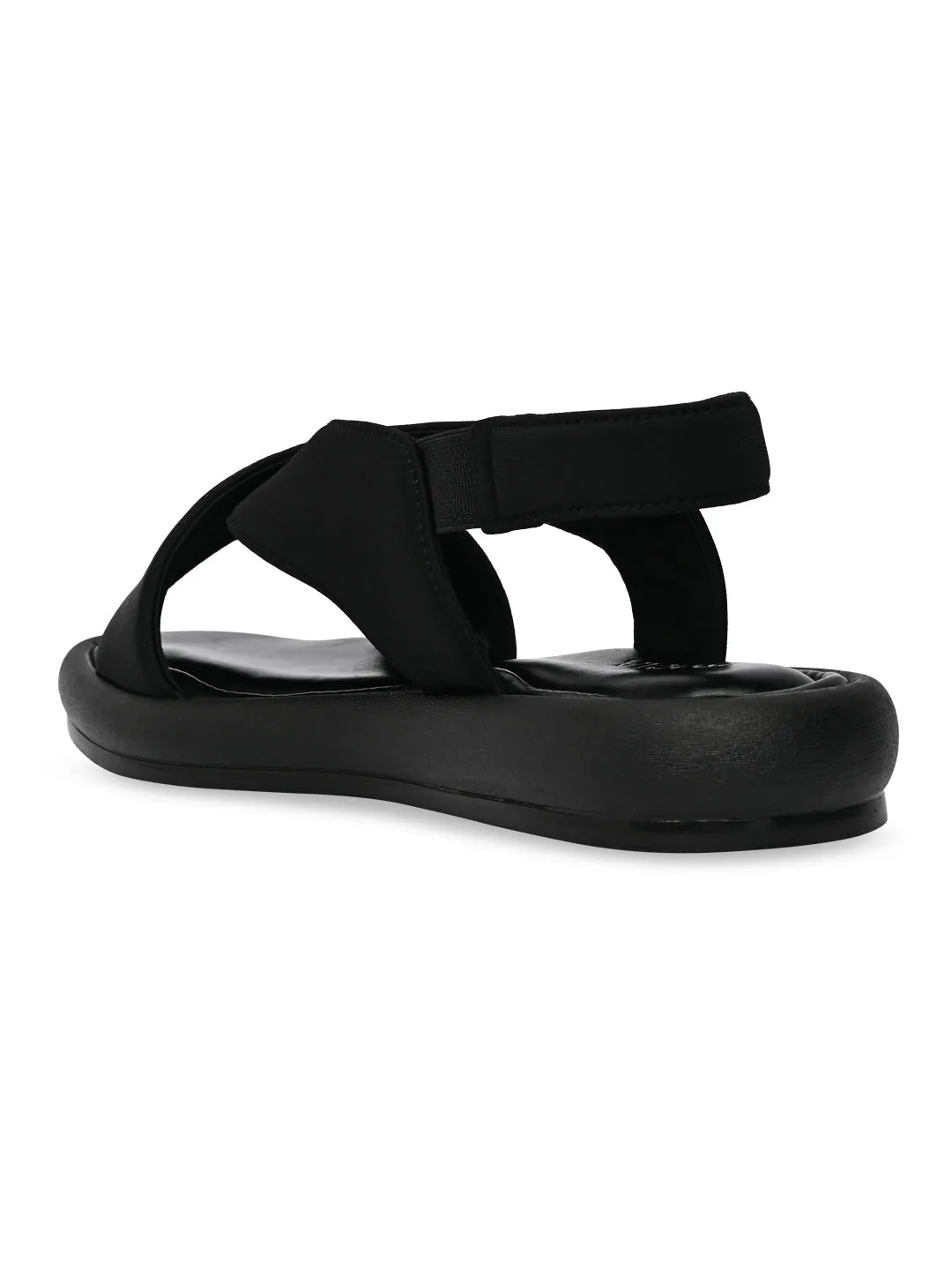 Best Mountain Biking Shoes Rocia By Regal Black Women Casual Cross Sandals