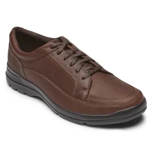 Casual Dress Shoes 2024 Rockport Junction Point Chocolate Leather Lace-Up Shoe (Men's)