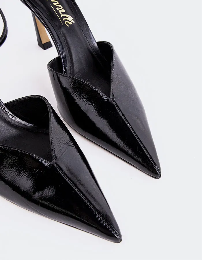 Best High Heels Rozana Black Naplack