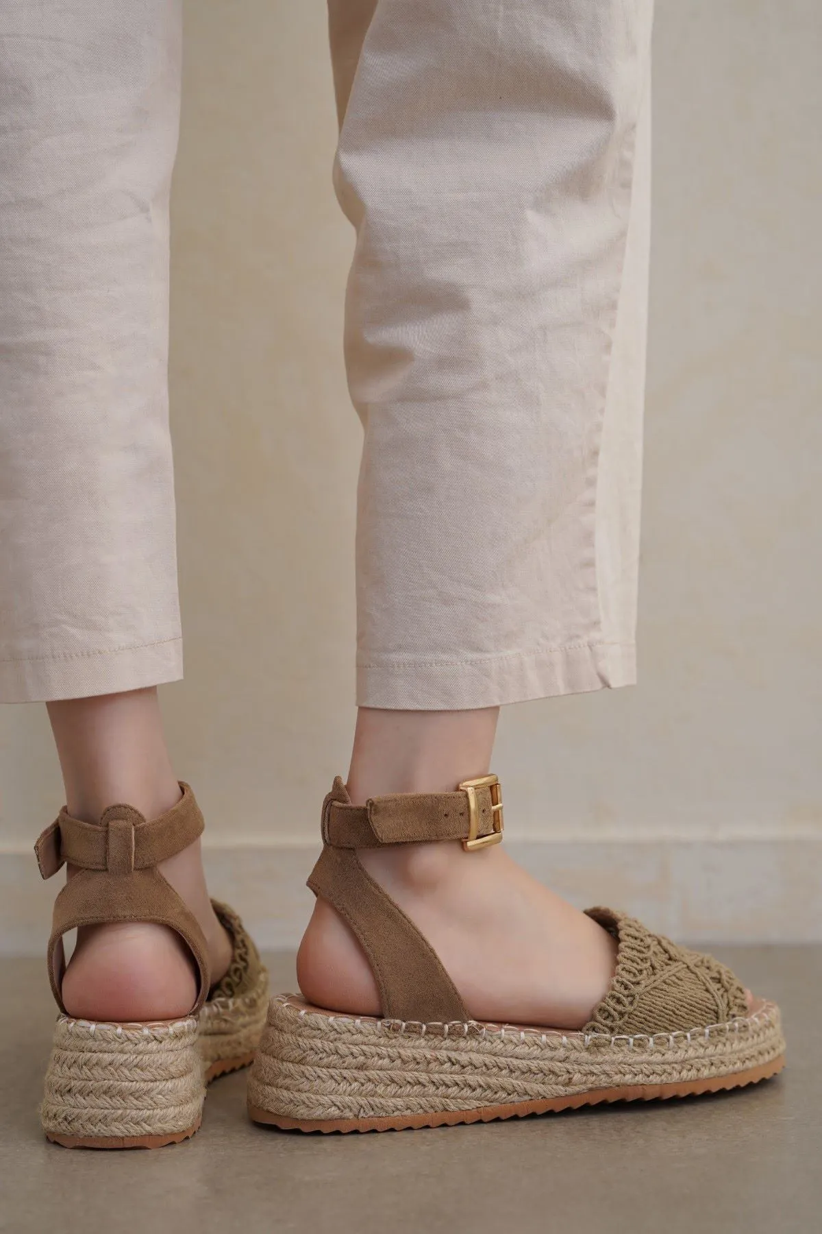 Hermes Sandals RUE WOVEN SANDALS