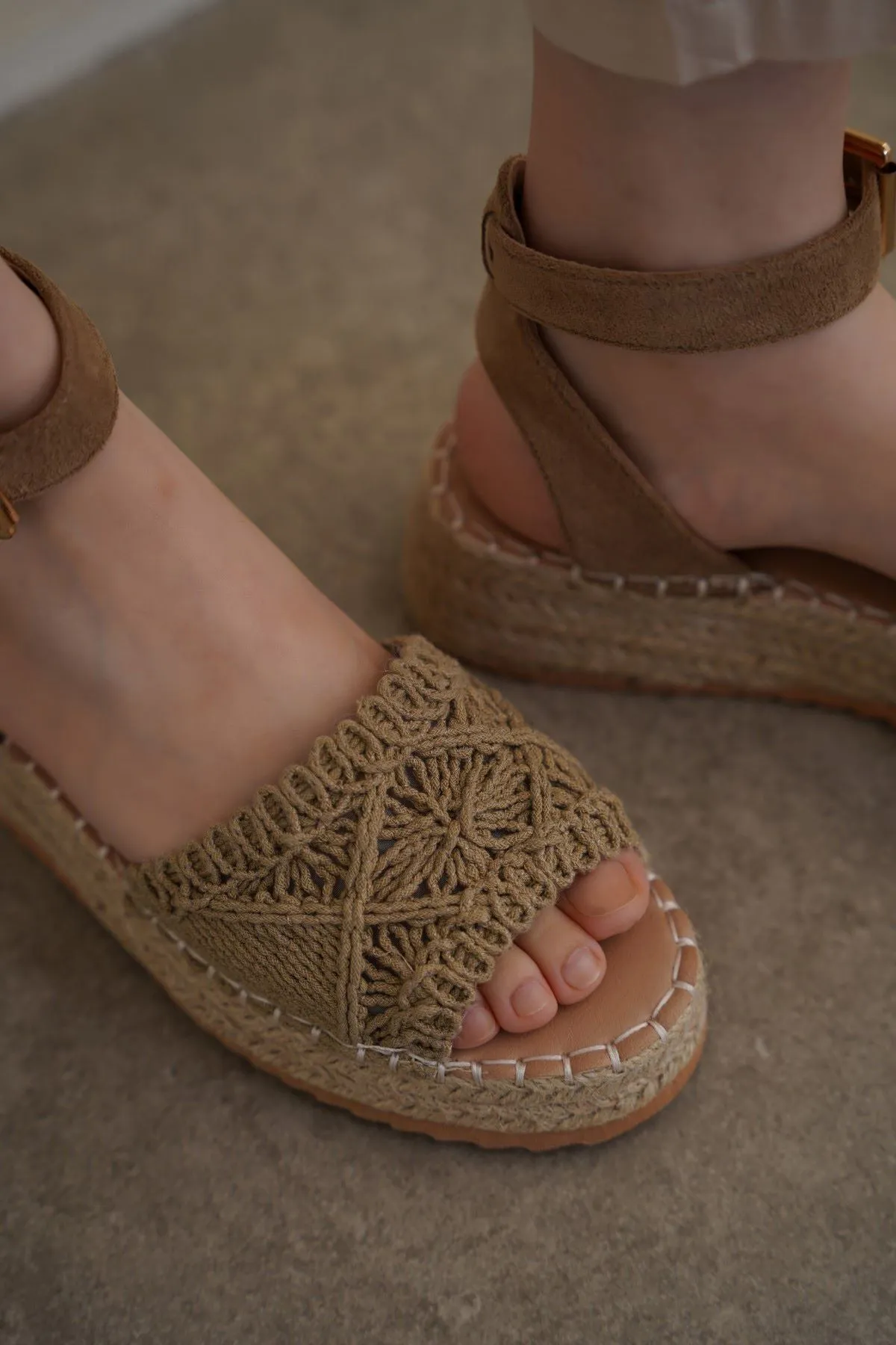 Rubber Sandals RUE WOVEN SANDALS