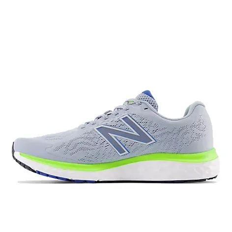 New Balance Men's Fresh Foam 680v7 - Light Arctic Grey Clifton Running Shoe Review