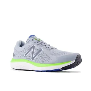 Best Shoes To Avoid Shin Splints When Running New Balance Men's Fresh Foam 680v7 - Light Arctic Grey