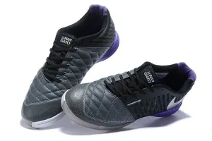 Nike Lunar Gato II IC Soccers Cleats Shoes Purple Black Style Of Nike Shoes