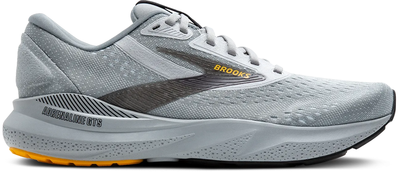 Men's Adrenaline GTS 24 WIDE (084 - Alloy/White/Gold Fusion) Fresh Foam X Kaiha Running Shoe