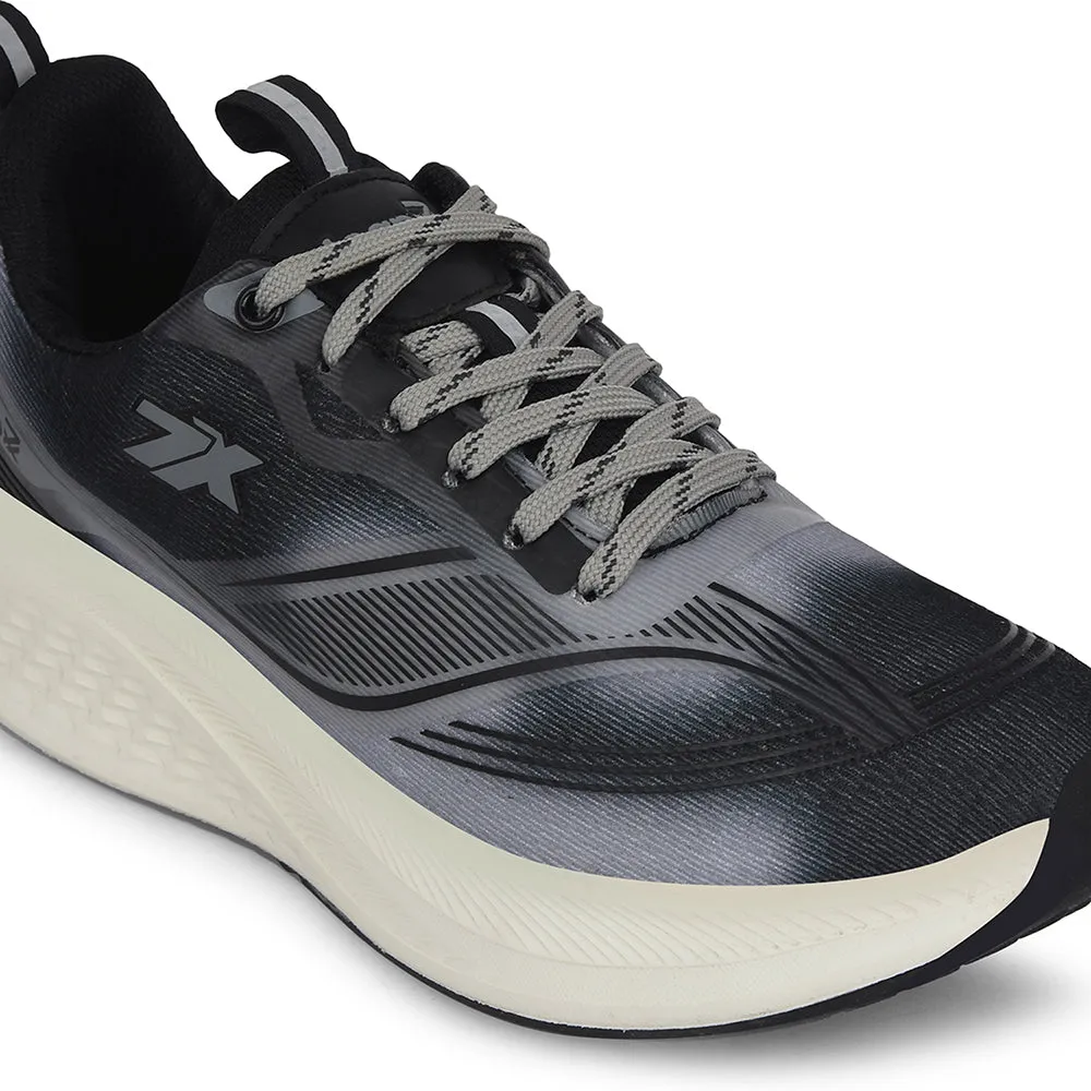 Trail Running Waterproof Shoes Leap7x Dark Grey Sports Lacing Running Shoes For Men BESTIO-1E By Liberty