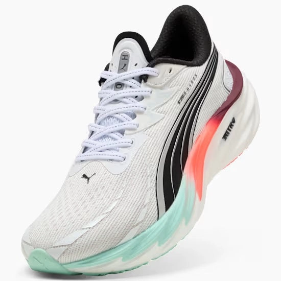 Top 5 Running Puma Velocity Nitro Hyrox Women's Running Shoe White Mint Red