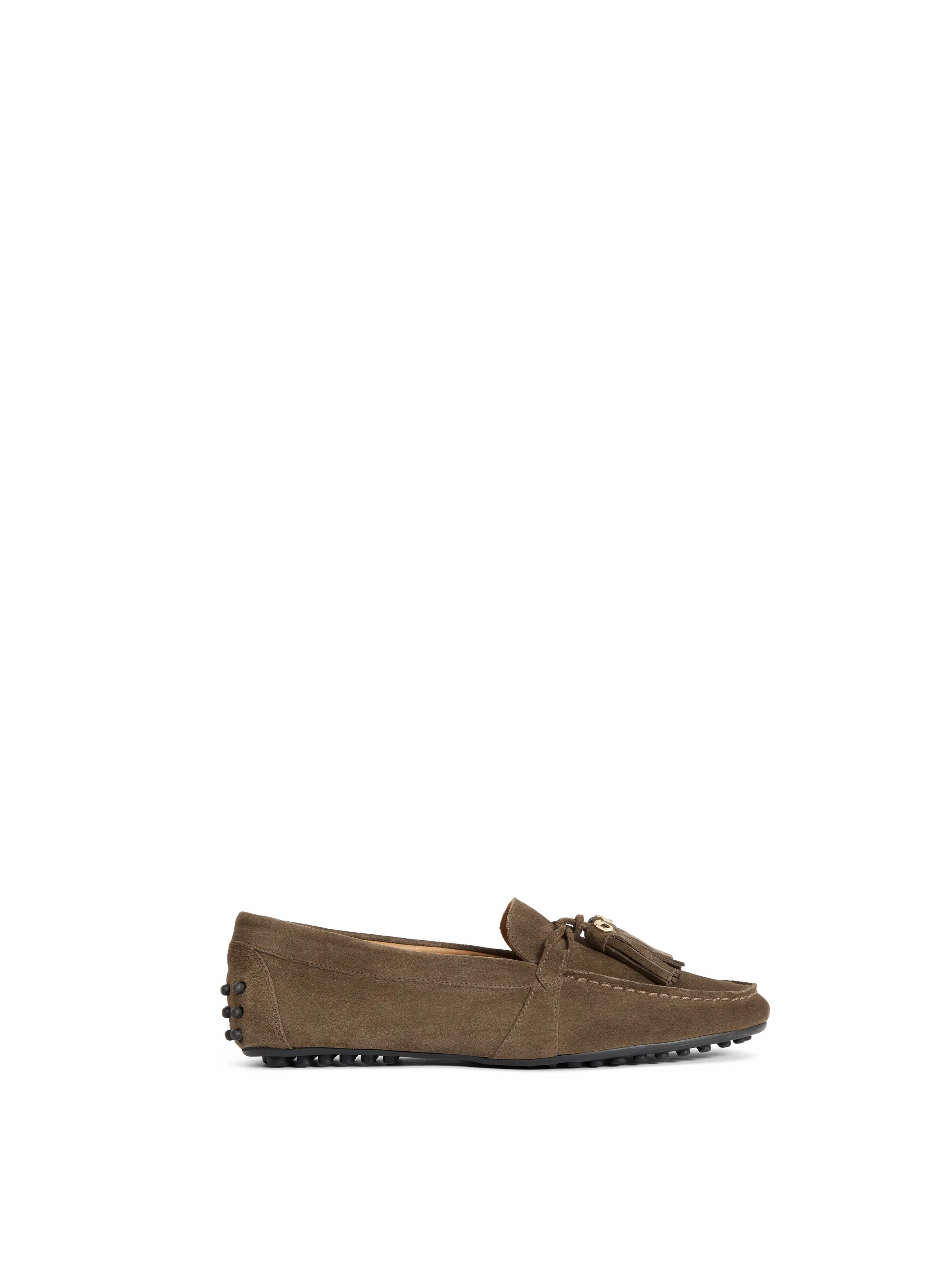 Loafers With A Dress Rutland - Fog