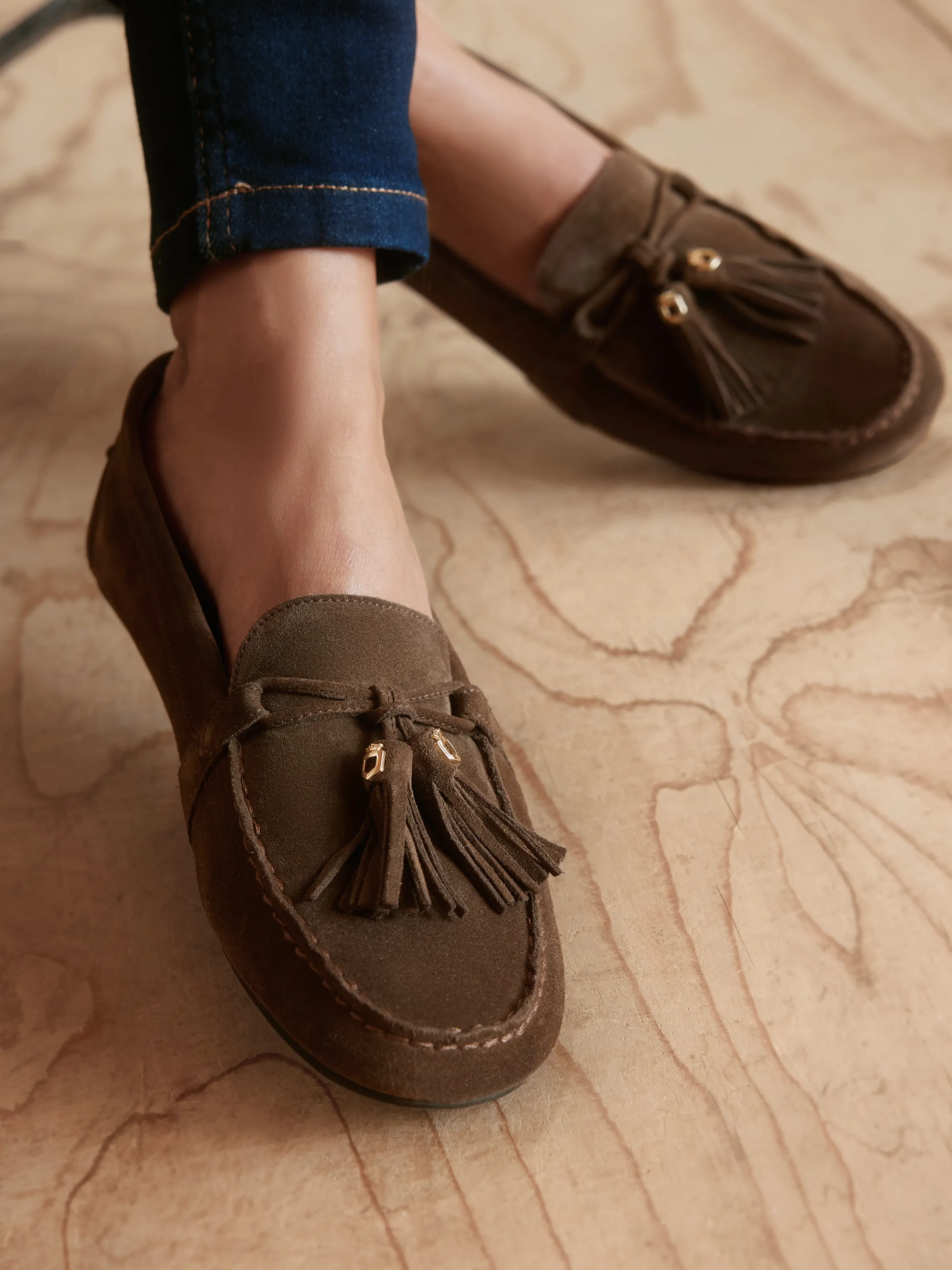 Rutland - Fog Suit Brown Loafers