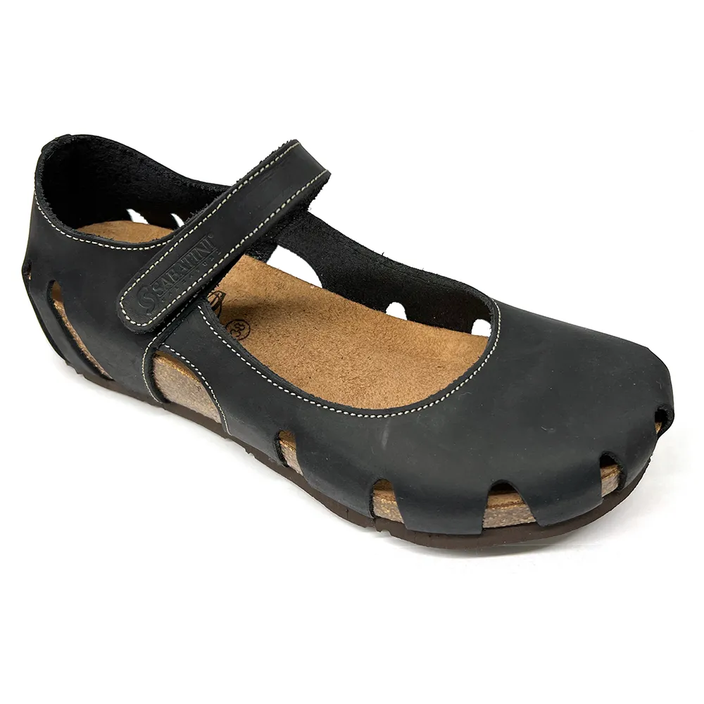 Sandals White Sabatini Ellie Nero Crazy Sandal (Women's)