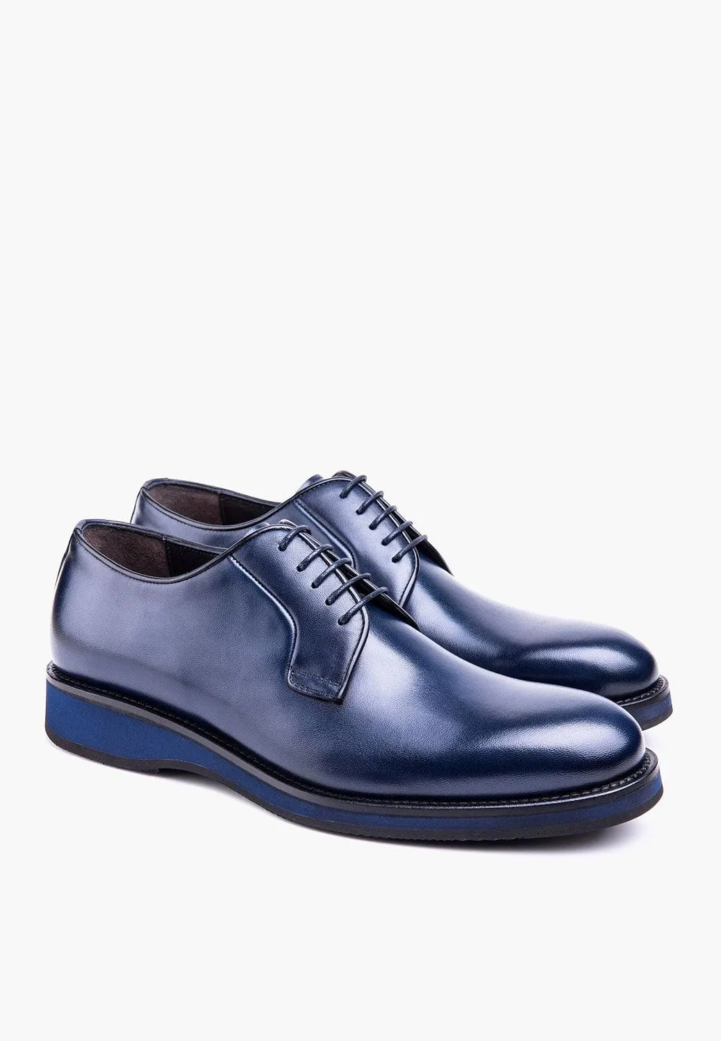 Dress Shoe Names San Diego Mens Navy Calfskin Leather Dress Lightweight Shoe
