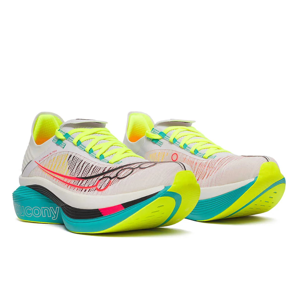 Saucony | Endorphin Elite 2 | Unisex | White/Mutant Top Rated Trail Running Shoes